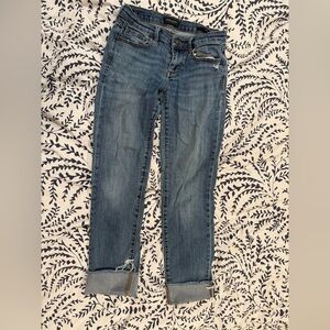 Banana Republic Cuffed Blue Jeans